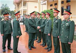 Tư lệnh Quân khu 1 thăm, kiểm tra Sư đoàn 346